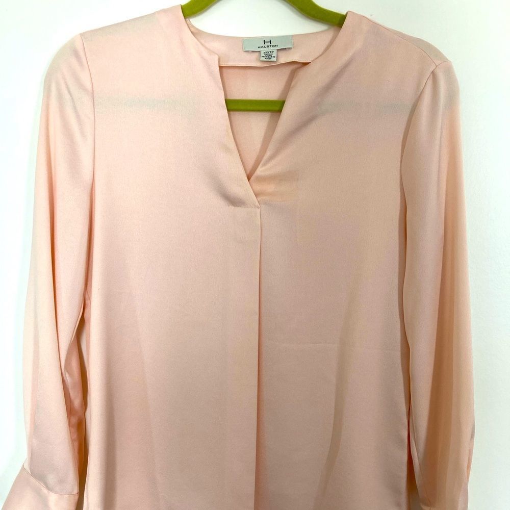 Halston Heritage Pink Blouse